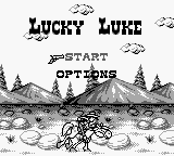Lucky Luke (Europe) (En,Fr,De,Es) Title Screen